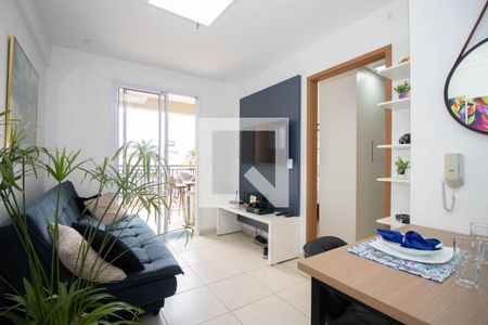 Sala de apartamento para alugar com 1 quarto, 48m² em Taguatinga Sul (taguatinga), Brasília