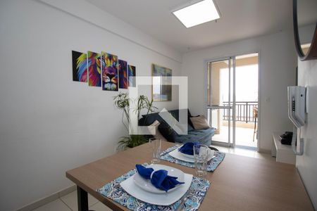 Sala de apartamento para alugar com 1 quarto, 48m² em Taguatinga Sul (taguatinga), Brasília