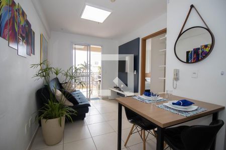 Sala de apartamento para alugar com 1 quarto, 48m² em Taguatinga Sul (taguatinga), Brasília