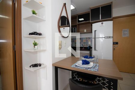 Sala de apartamento para alugar com 1 quarto, 48m² em Taguatinga Sul (taguatinga), Brasília