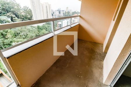 Varanda da Sala de apartamento à venda com 1 quarto, 39m² em Jardim Ampliação, São Paulo