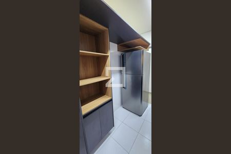 Detalhe da cozinha de apartamento para alugar com 1 quarto, 50m² em Vila Matias, Santos