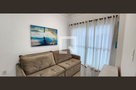 Sala de apartamento para alugar com 1 quarto, 50m² em Vila Matias, Santos