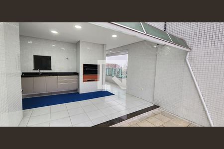 Área comum - Churrasqueira de apartamento para alugar com 1 quarto, 50m² em Vila Matias, Santos