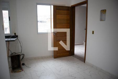 Sala e Cozinha de apartamento à venda com 1 quarto, 28m² em Vila Constança, São Paulo