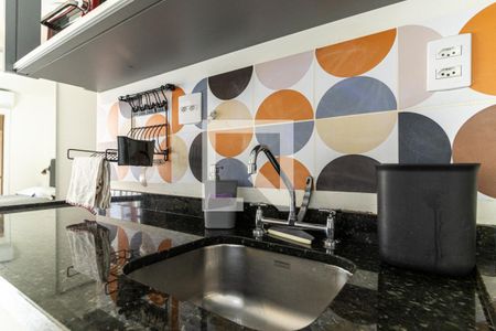 Studio à venda com 27m², 1 quarto e sem vagaCozinha