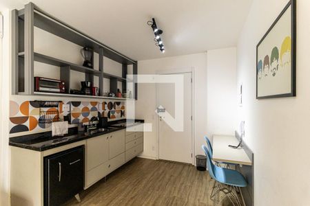 Studio à venda com 27m², 1 quarto e sem vagaCozinha