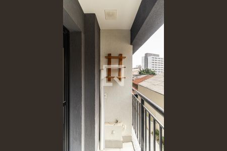 Varanda de kitnet/studio à venda com 1 quarto, 27m² em Campos Elíseos, São Paulo