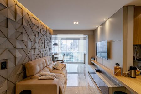Sala de apartamento à venda com 2 quartos, 74m² em Aclimação, São Paulo