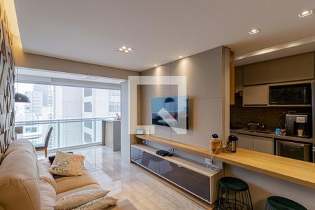 Sala de apartamento à venda com 2 quartos, 74m² em Aclimação, São Paulo