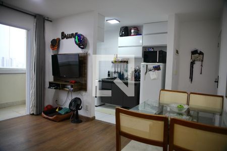 Sala de apartamento para alugar com 2 quartos, 49m² em Baeta Neves, São Bernardo do Campo