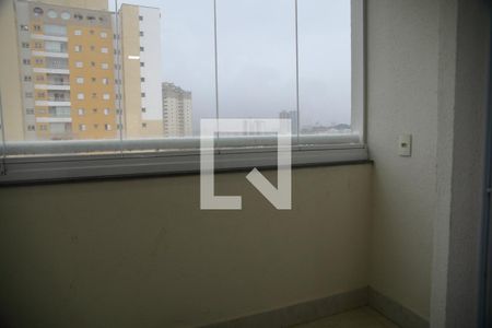 Varanda da Sala de apartamento para alugar com 2 quartos, 49m² em Baeta Neves, São Bernardo do Campo