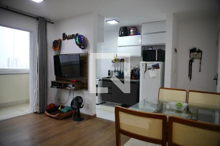 Sala de apartamento para alugar com 2 quartos, 49m² em Baeta Neves, São Bernardo do Campo