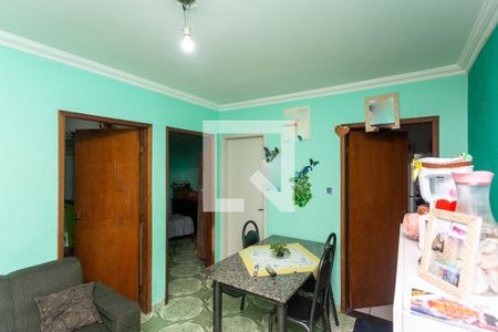 Sala de apartamento à venda com 2 quartos, 46m² em Piraporinha, Diadema