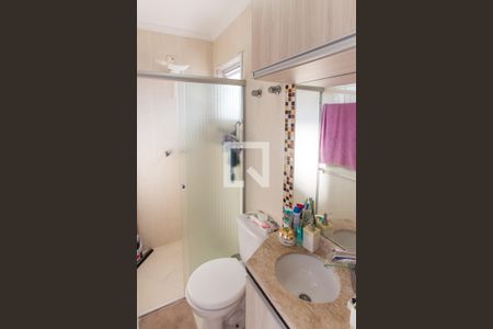 Banheiro da Suíte 1 de casa à venda com 2 quartos, 72m² em Vila Nova Carolina, São Paulo