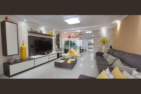 Sala de casa à venda com 3 quartos, 298m² em Vila Santa Teresa, Santo André