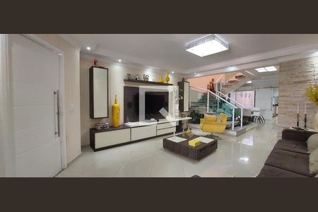 Sala de casa à venda com 3 quartos, 298m² em Vila Santa Teresa, Santo André