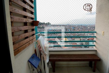 Varanda de apartamento à venda com 2 quartos, 52m² em Santa Maria, Osasco