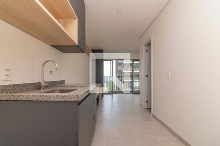 Cozinha de kitnet/studio para alugar com 1 quarto, 31m² em Sumarezinho, São Paulo