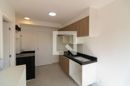 Sala/cozinha de apartamento para alugar com 1 quarto, 24m² em Paraíso do Morumbi, São Paulo