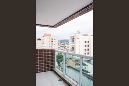 Varanda da Sala de apartamento à venda com 3 quartos, 81m² em Cachambi, Rio de Janeiro