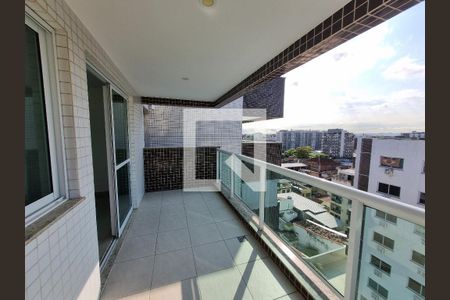 Varanda Sala de apartamento à venda com 3 quartos, 82m² em Cachambi, Rio de Janeiro