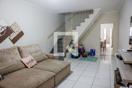 Sala  de casa à venda com 2 quartos, 145m² em Bangú, Santo André