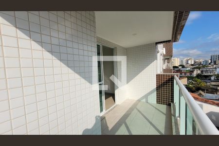 Varanda da Sala de apartamento à venda com 3 quartos, 81m² em Cachambi, Rio de Janeiro