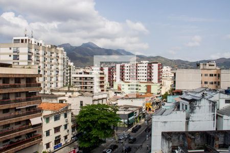 Varanda da Sala - Vista de apartamento à venda com 3 quartos, 81m² em Cachambi, Rio de Janeiro