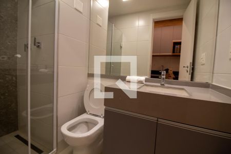 Studio para alugar com 25m², 1 quarto e sem vaga Studio para alugar com 25m², 1 quarto e sem vagaBanheiro