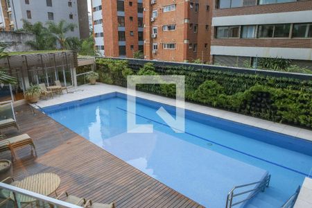 Vista da Varanda Gourmet de kitnet/studio para alugar com 1 quarto, 34m² em Pinheiros, São Paulo