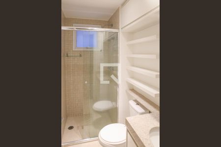 Studio para alugar com 34m², 1 quarto e 1 vaga Studio para alugar com 34m², 1 quarto e 1 vagaBanheiro