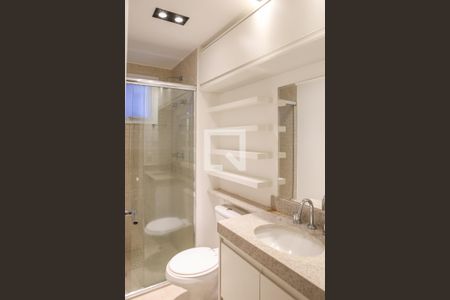 Studio para alugar com 34m², 1 quarto e 1 vaga Studio para alugar com 34m², 1 quarto e 1 vagaBanheiro