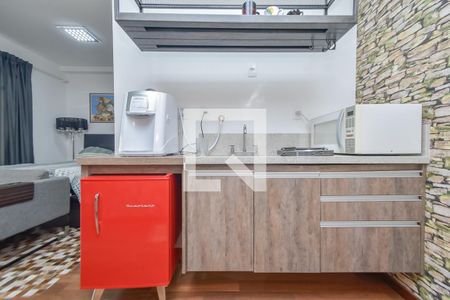 Studio à venda com 35m², 1 quarto e 1 vagaCozinha