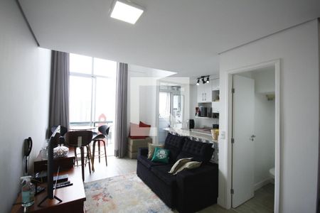 Sala de apartamento à venda com 1 quarto, 48m² em Vila Mariana, São Paulo
