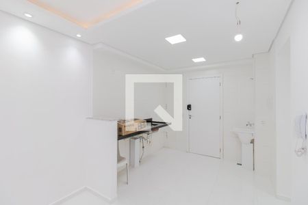 cozinha/sala  de apartamento à venda com 2 quartos, 34m² em Parque Fongaro, São Paulo