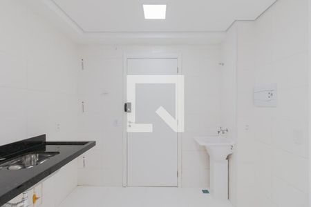 cozinha/sala  de apartamento à venda com 2 quartos, 34m² em Parque Fongaro, São Paulo