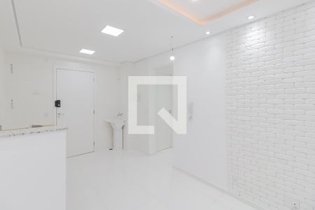 cozinha/sala  de apartamento à venda com 2 quartos, 34m² em Parque Fongaro, São Paulo