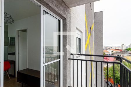Varanda de apartamento à venda com 1 quarto, 26m² em Vila Campestre, São Paulo