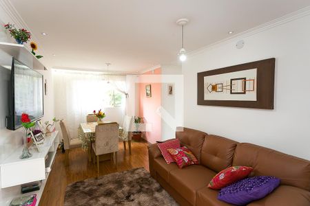 sala  de apartamento à venda com 2 quartos, 47m² em Parque Pinheiros, Taboão da Serra