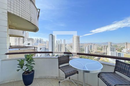 varanda de apartamento para alugar com 1 quarto, 50m² em Vale do Sereno, Nova Lima