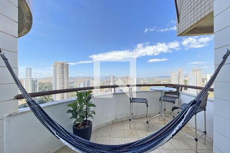 varanda de apartamento para alugar com 1 quarto, 50m² em Vale do Sereno, Nova Lima