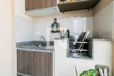 Varanda Gourmet de apartamento à venda com 3 quartos, 73m² em Parque São Jorge, São Paulo