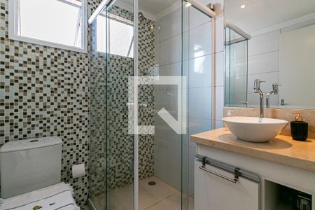 Banheiro da Suíte de apartamento à venda com 3 quartos, 73m² em Parque São Jorge, São Paulo