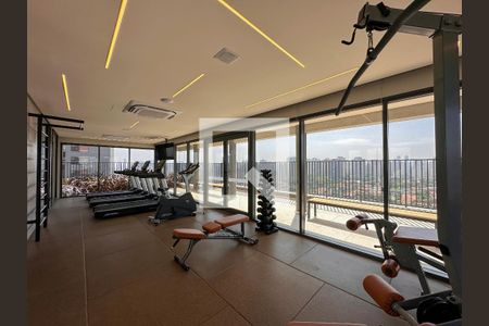 Studio para alugar com 24m², 1 quarto e sem vagaAcademia