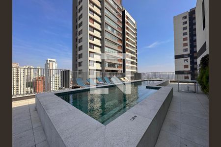 Studio para alugar com 24m², 1 quarto e sem vagaPiscina