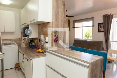 Cozinha de apartamento à venda com 3 quartos, 78m² em Humaitá, Porto Alegre