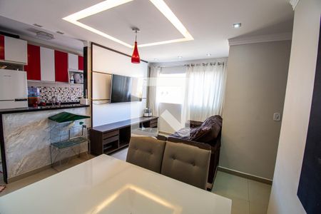 Sala de apartamento para alugar com 3 quartos, 62m² em Riacho Fundo Ii, Brasília