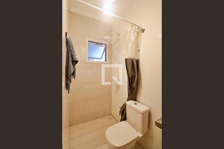 Banheiro do Quarto 1 - Suíte de apartamento à venda com 3 quartos, 73m² em Vila Metalúrgica, Santo André