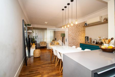 Sala- panorâmica da entrada  de apartamento para alugar com 2 quartos, 80m² em Moema, São Paulo